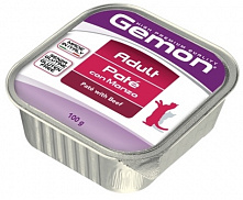 Gemon Cat Adult паштет из мяса говядины